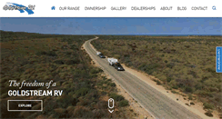 Desktop Screenshot of goldstreamrv.com.au